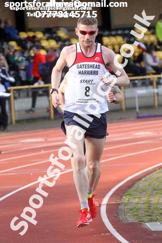 North Eastern 10000 metres, Monkton Stadium, Jarrow. Photo: David T. Hewitson/Sports for All Pics